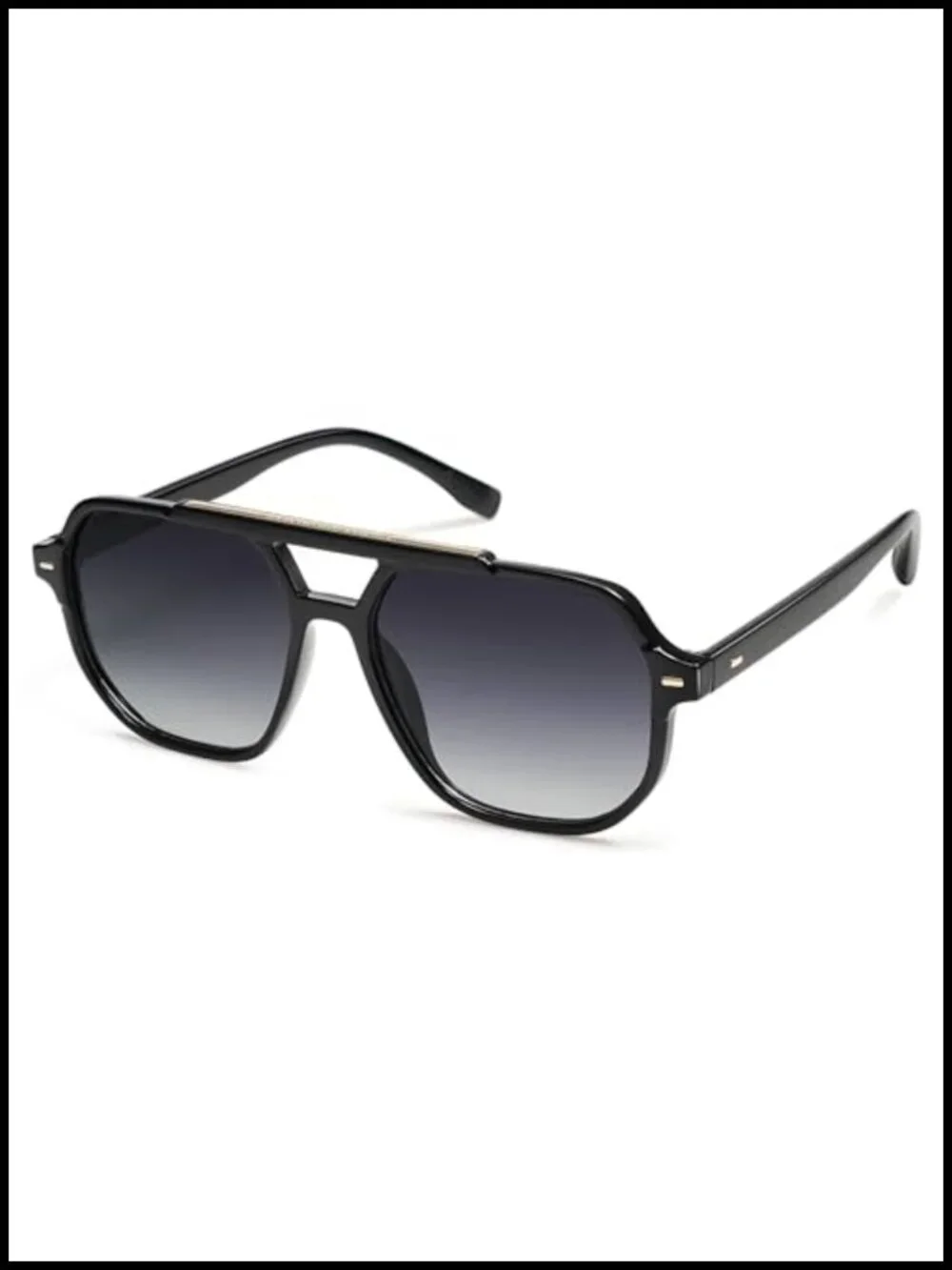Retro Trendy Aviator Polarized Sunglasses UV400